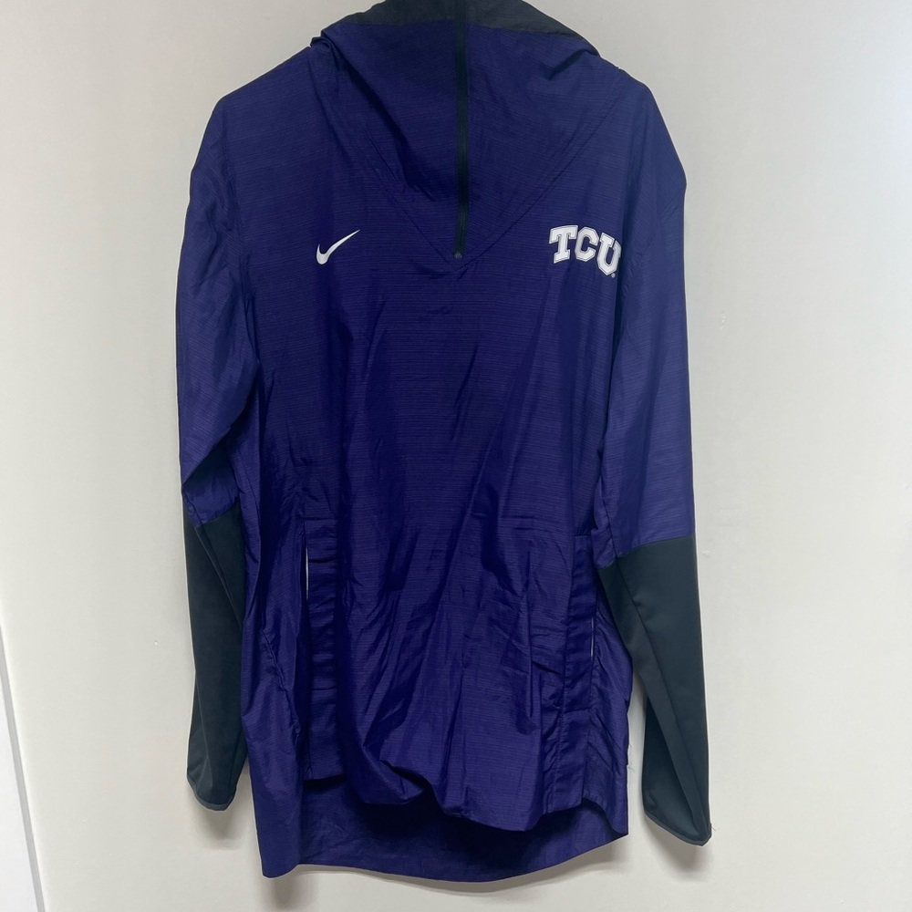 Purple TCU Nike Hoodie